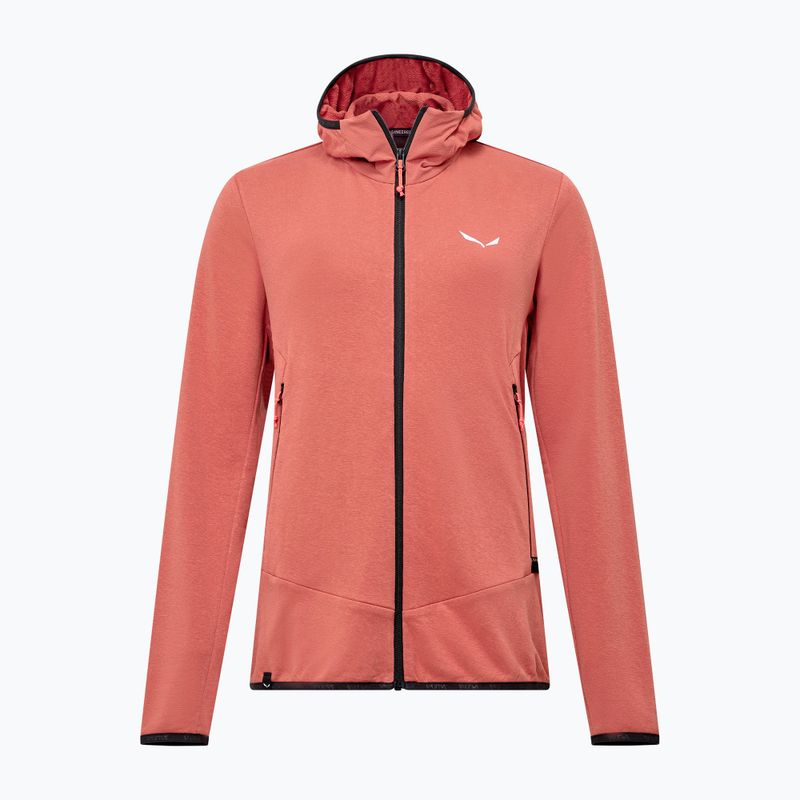 Жіночий трекінговий світшот Salewa Agner Hemp 2 Hooded etruscan red 7
