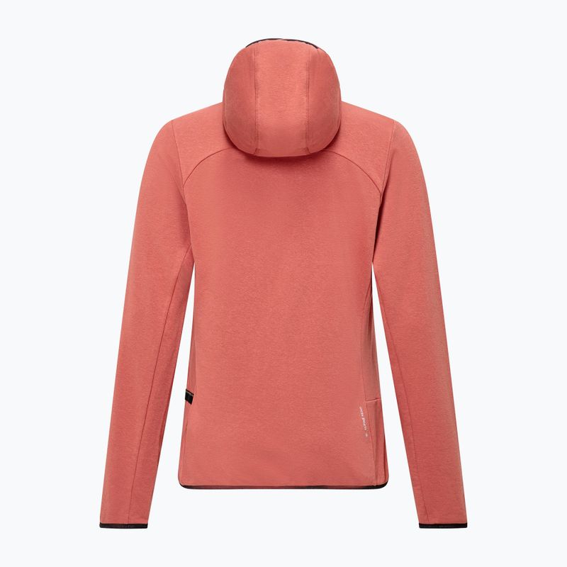 Жіночий трекінговий світшот Salewa Agner Hemp 2 Hooded etruscan red 8