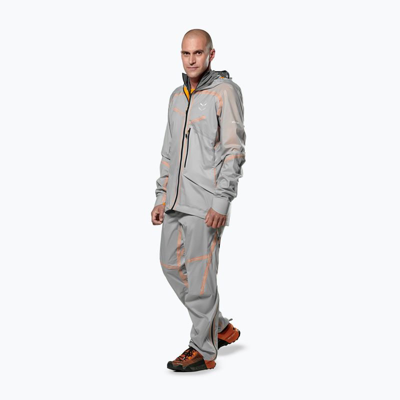 Чоловіча водонепроникна куртка Salewa Nxt Ptx 3L alloy 2