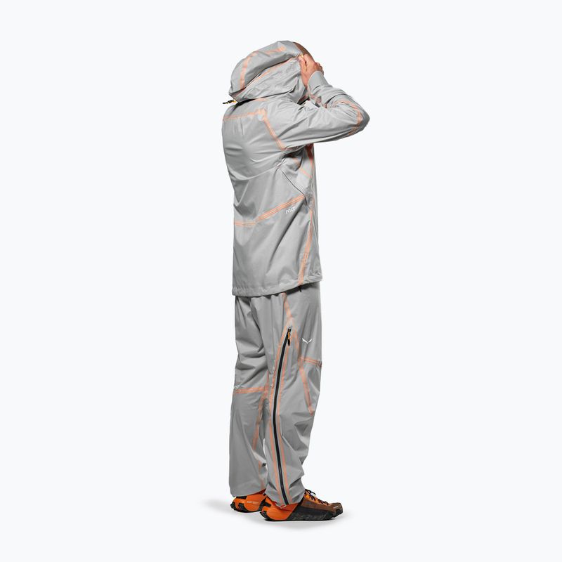 Чоловіча водонепроникна куртка Salewa Nxt Ptx 3L alloy 3