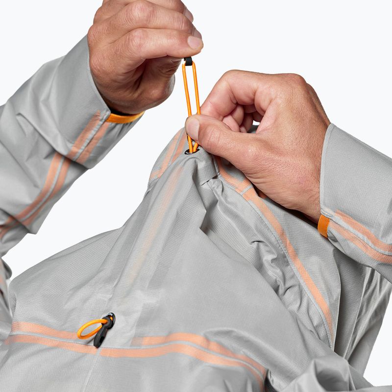 Чоловіча водонепроникна куртка Salewa Nxt Ptx 3L alloy 5