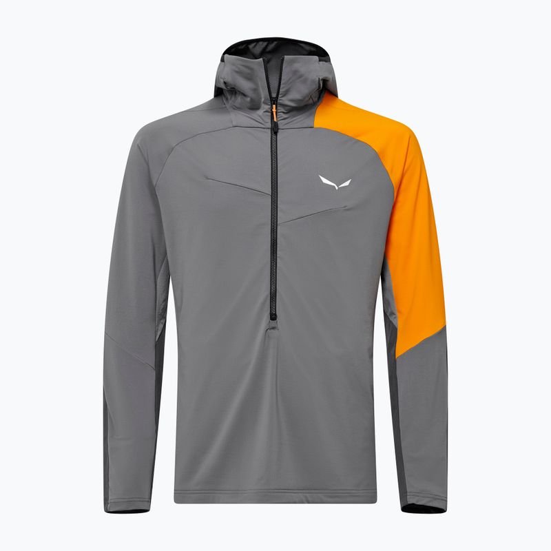 Чоловічий трекінговий світшот Salewa NXT Hyb 1/2 Zip Tee спокійного відтінку 7