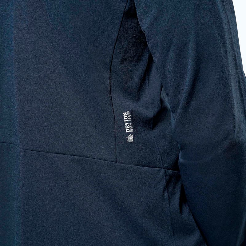 Чоловічий трекінговий світшот Salewa Puez Sun Hoodie темно-синій піджак 5
