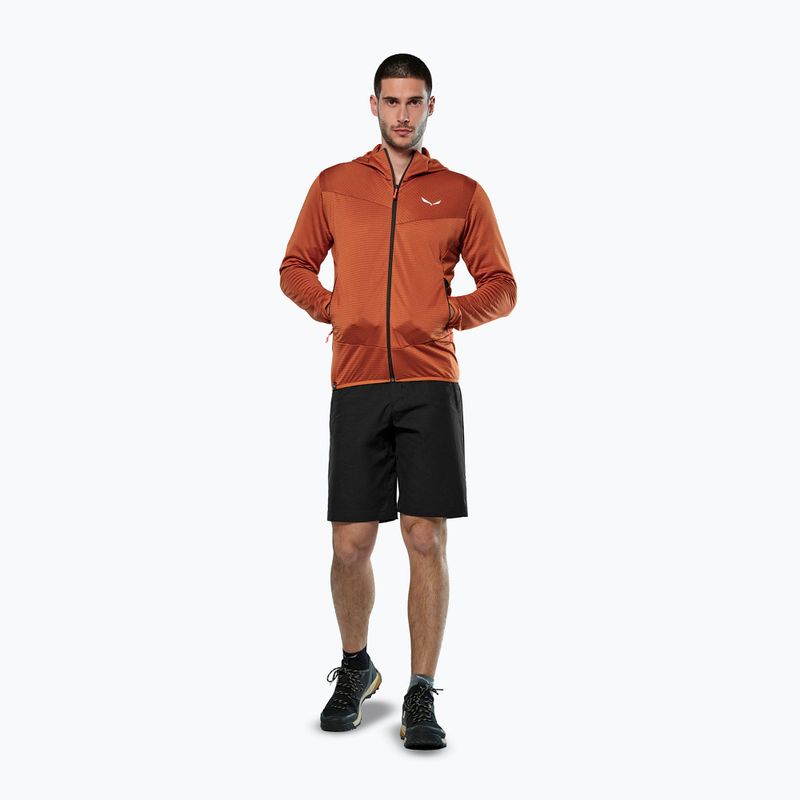 Кофта трекінгова чоловіча Salewa Puez Altavia PL HD bombay brown 2