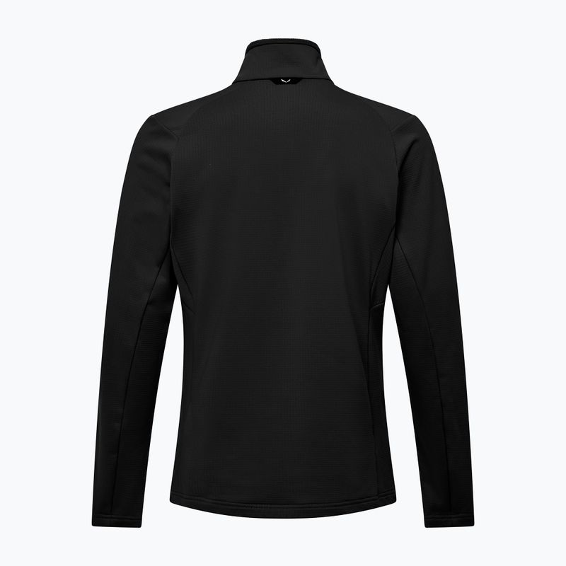 Кофта трекінгова чоловіча Salewa Puez Cammio Polarlite Half Zip Black Out 7