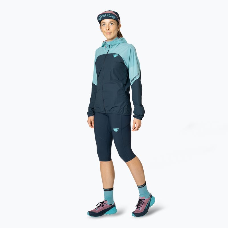 Куртка для бігу жіноча DYNAFIT Alpine Wind marine blue 3