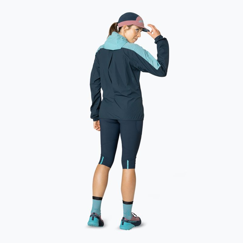 Куртка для бігу жіноча DYNAFIT Alpine Wind marine blue 4