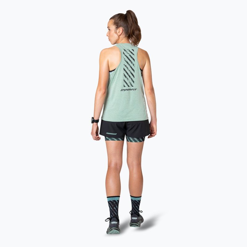 Футболка для бігу жіноча DYNAFIT Trail Tank jadelite 3