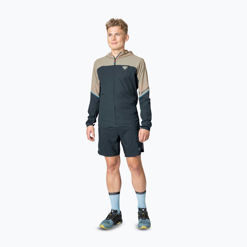Куртка для бігу чоловіча DYNAFIT Alpine Wind rock khaki 2