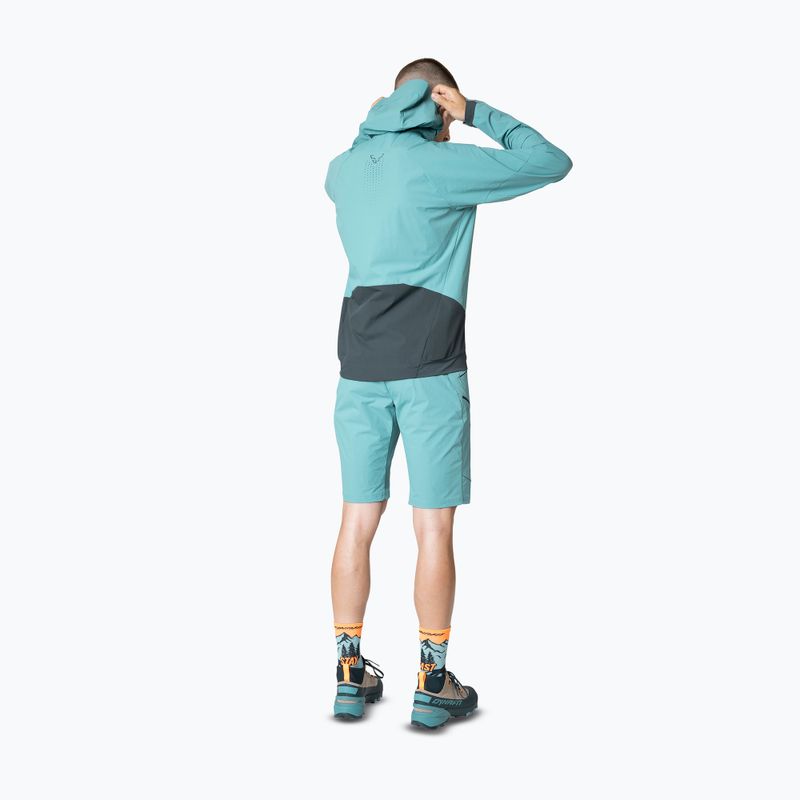 Куртка-дощовик чоловіча DYNAFIT Transalper Dynastretch storm blue 3