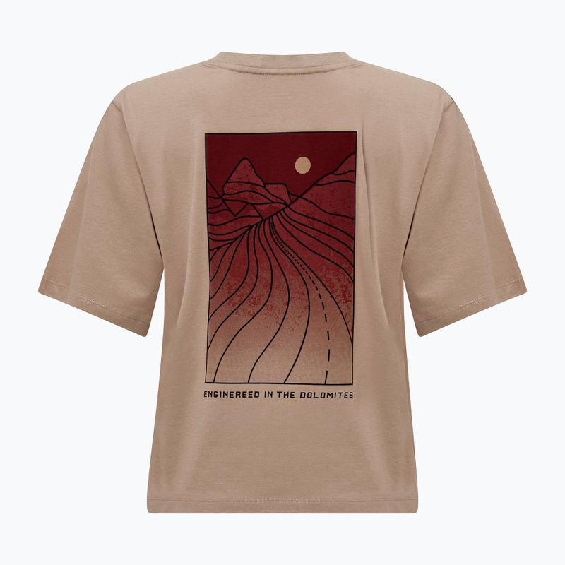 Жіноча футболка Salewa Eagle Sunset Loose з вільним кроєм для пливунів 6