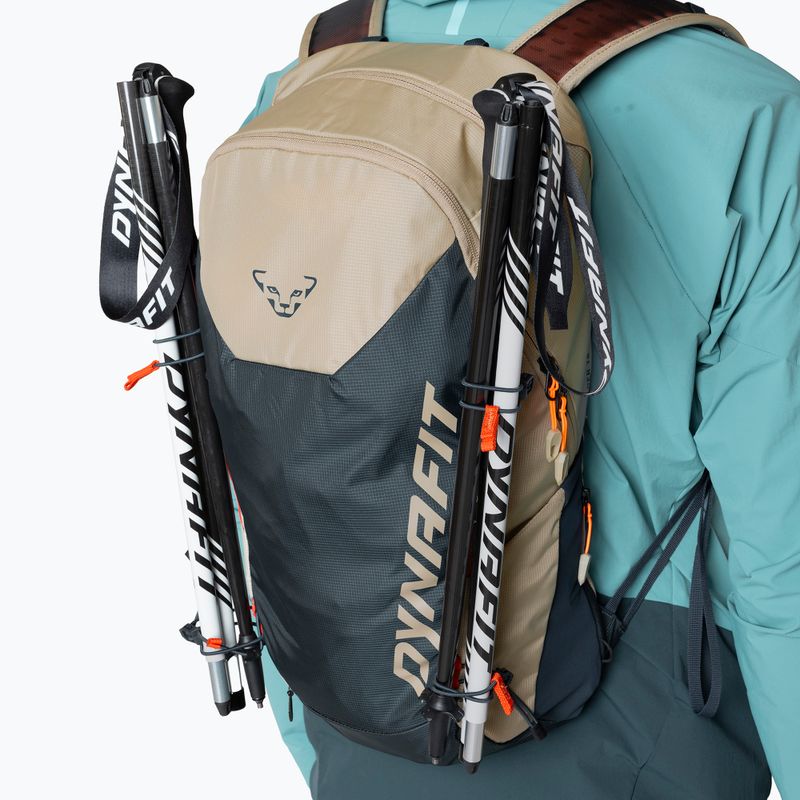 Рюкзак туристичний чоловічий DYNAFIT Transalper 18 л rock khaki/blueberry 4