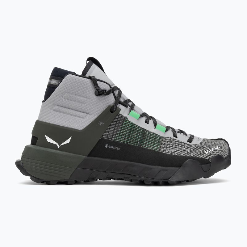Чоловічі кросівки Salewa Wildfire Nxt Mid GTX сплав / темно-оливковий 2