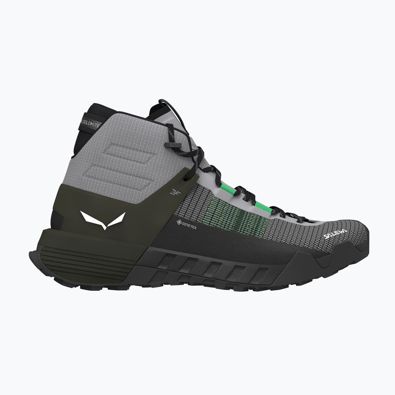 Чоловічі кросівки Salewa Wildfire Nxt Mid GTX сплав / темно-оливковий