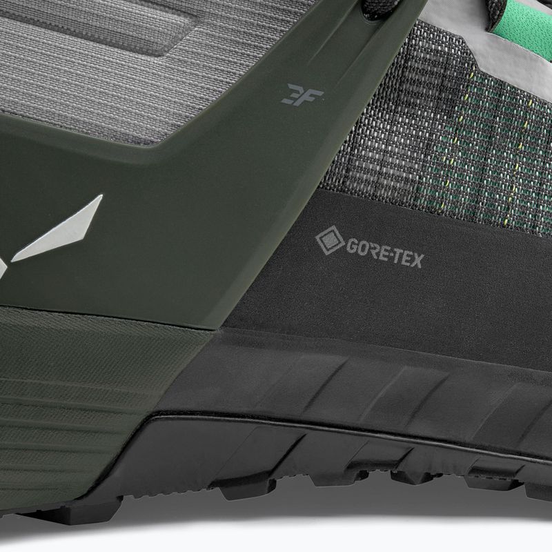 Чоловічі кросівки Salewa Wildfire Nxt Mid GTX сплав / темно-оливковий 8