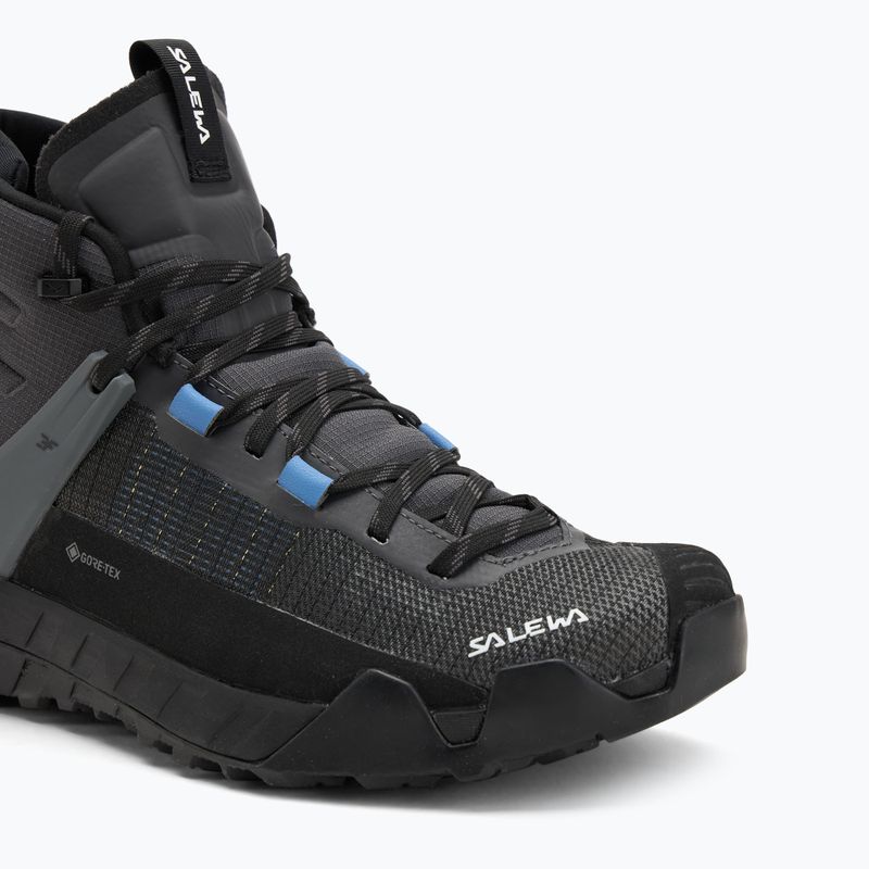 Чоловічі кросівки Salewa Wildfire Nxt Mid GTX онікс / тихий відтінок 7