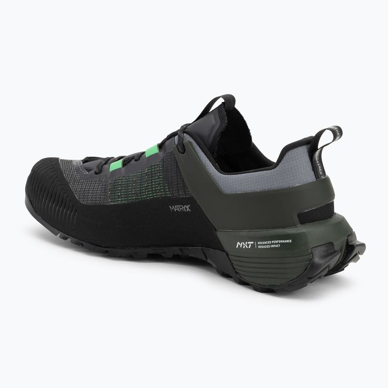 Чоловічі кросівки Salewa Wildfire Nxt GTX онікс / ірландський зелений 3
