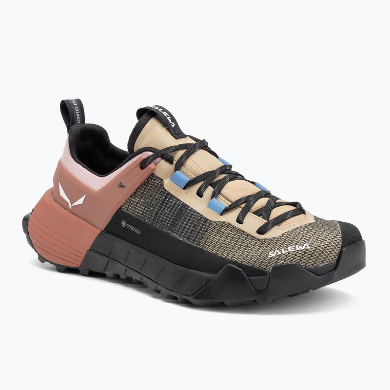 Жіночі трекінгові кросівки Salewa Wildfire Nxt GTX з піщаними пливунами / ертузіанський червоний