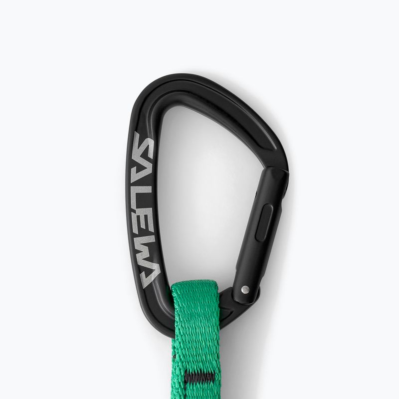 Відтяжка для скелелазіння Salewa Ortles Str/Bnt 170 Qd black/irish green 3