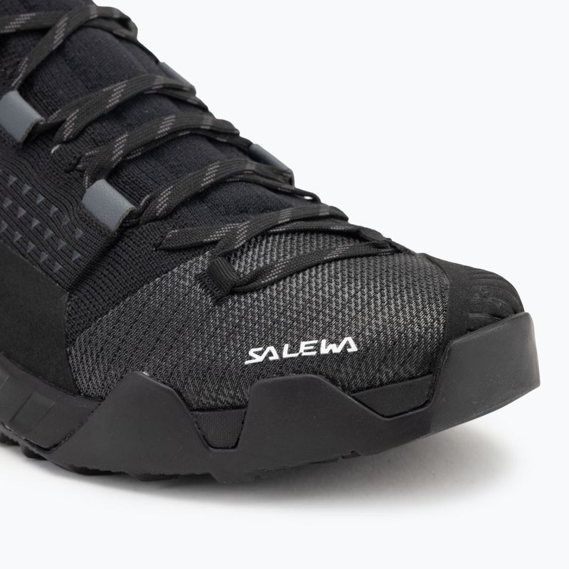 Чоловічі кросівки Salewa Wildfire Nxt Knit онікс / темно-оливкові 7