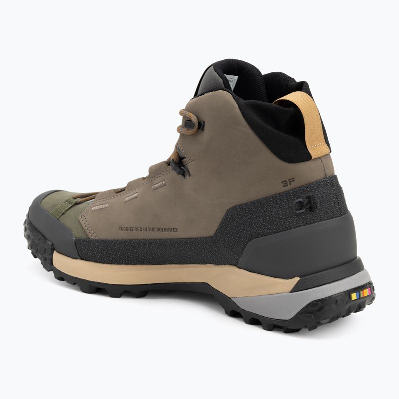 Чоловічі трекінгові черевики Salewa Puez Leather Mid Ptx bungee cord / онікс 3