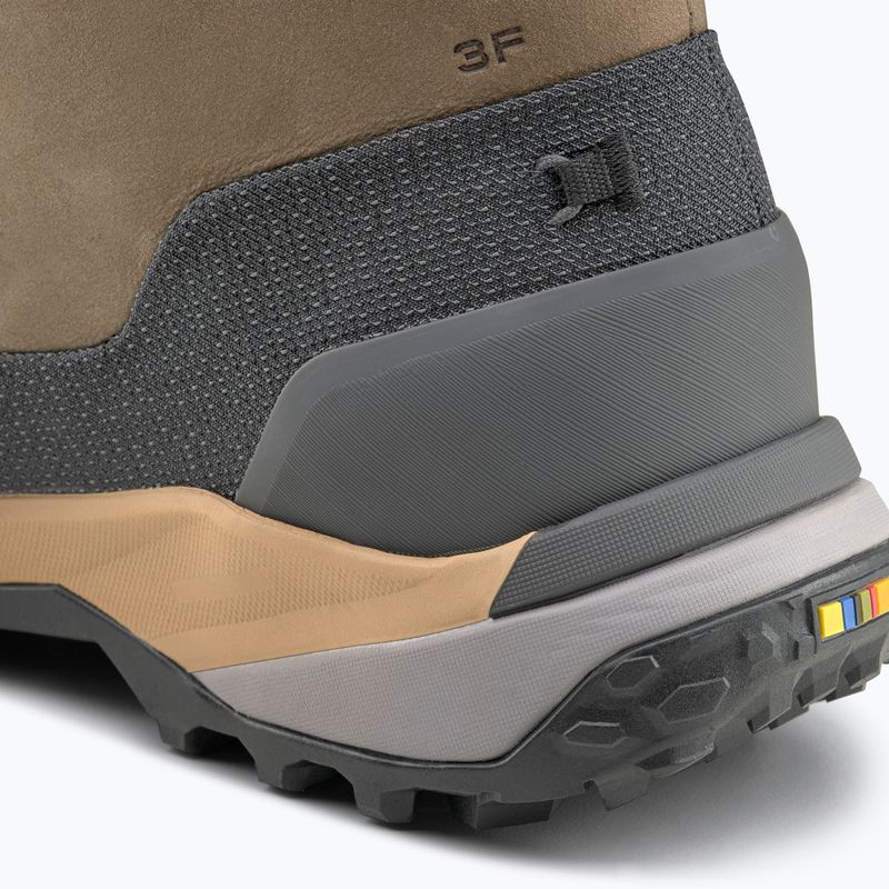 Чоловічі трекінгові черевики Salewa Puez Leather Mid Ptx bungee cord / онікс 9