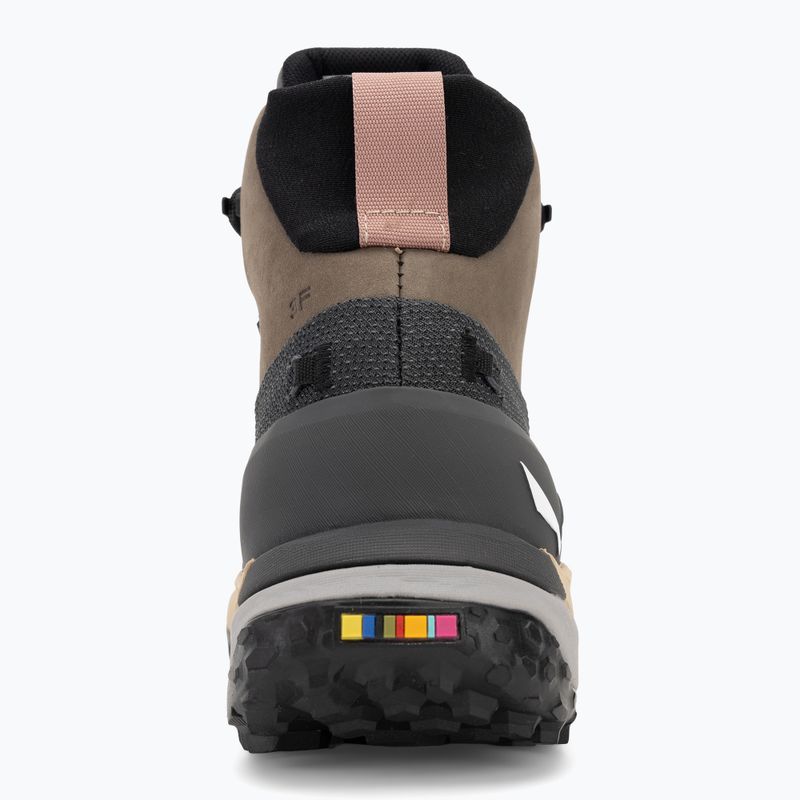 Жіночі трекінгові черевики Salewa Puez Leather Mid Ptx bungee cord / онікс 6