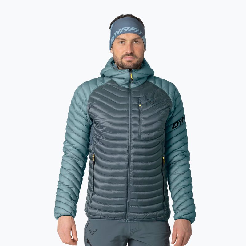 Чоловіча пухова куртка DYNAFIT Radical Down RDS Hooded smoke blue