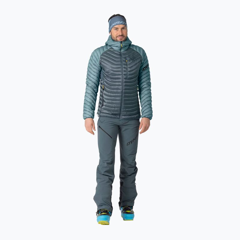 Чоловіча пухова куртка DYNAFIT Radical Down RDS Hooded smoke blue 2