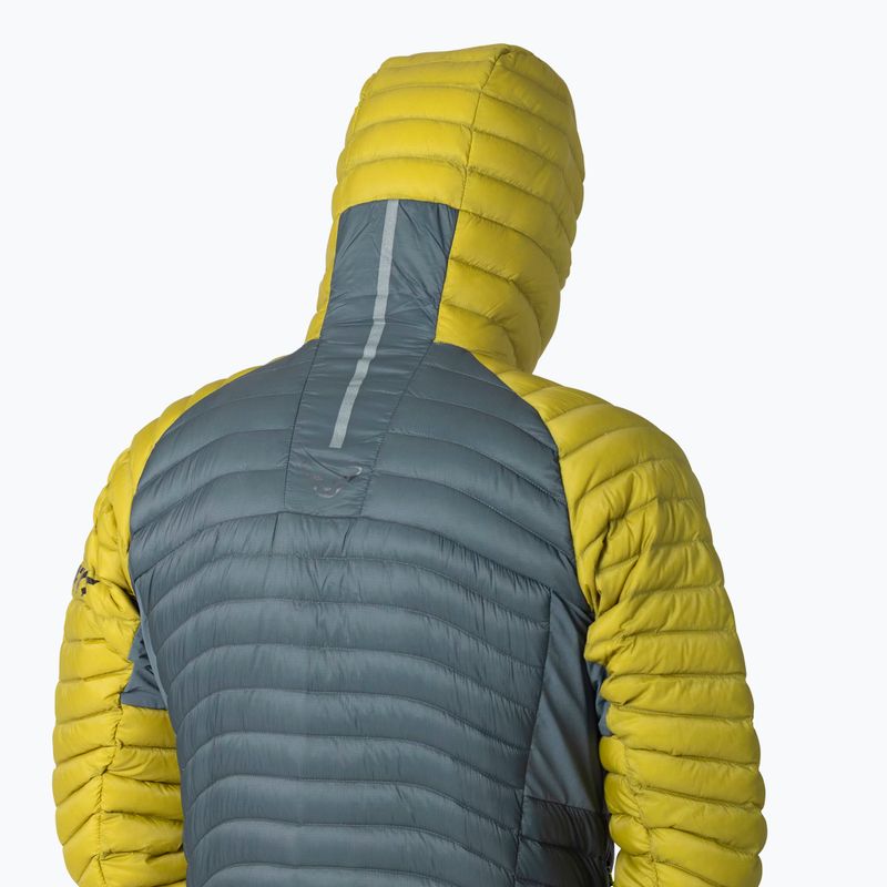 Пуховик чоловіча DYNAFIT Radical Down RDS Hooded golden lime 4