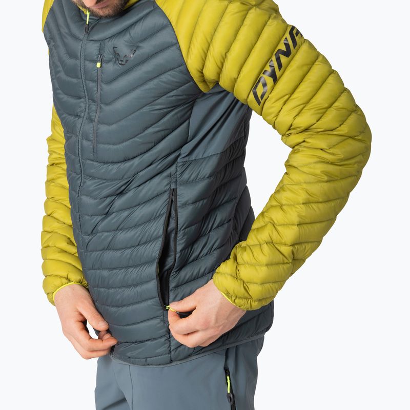 Пуховик чоловічий DYNAFIT Radical Down Hooded golden lime/0720 5