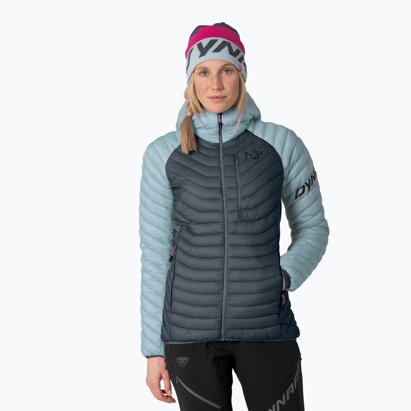 Жіноча пухова куртка DYNAFIT Radical Dwn RDS Hood cloud blue