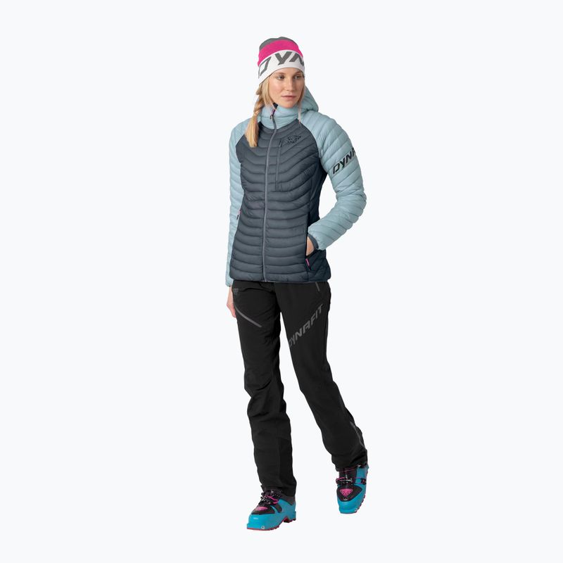 Жіноча пухова куртка DYNAFIT Radical Dwn RDS Hood cloud blue 2
