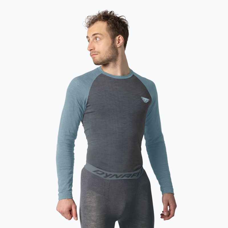Чоловіча термоактивна кофта DYNAFIT Tour Light Merino smoke blue
