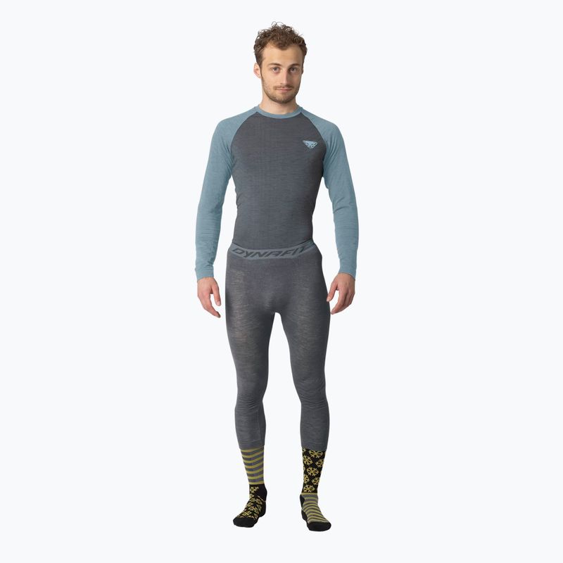 Лонгслів термічний чоловічий DYNAFIT Tour Light Merino smoke blue 2