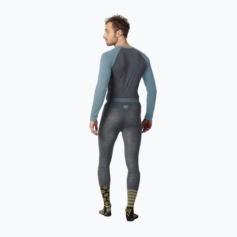 Лонгслів термічний чоловічий DYNAFIT Tour Light Merino smoke blue 3