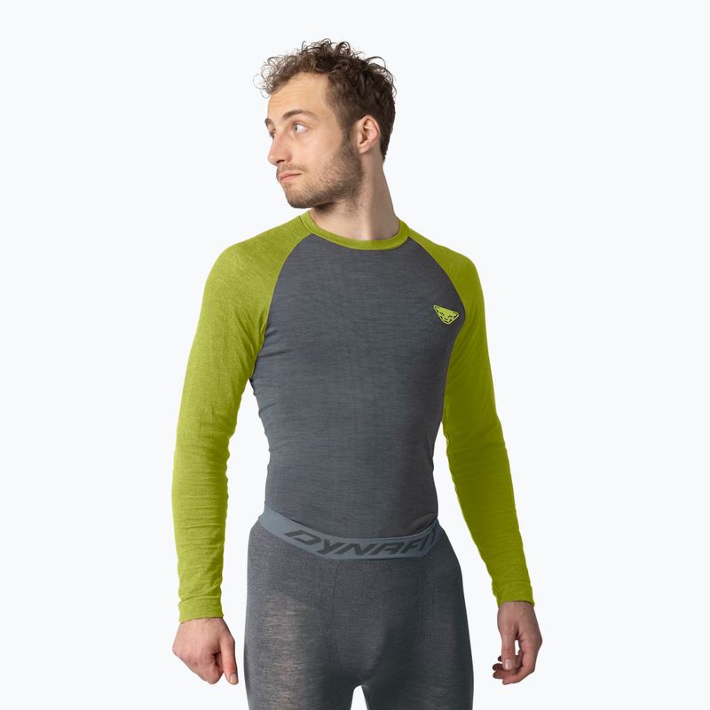 Чоловіча термоактивна кофта DYNAFIT Tour Light Merino golden lime