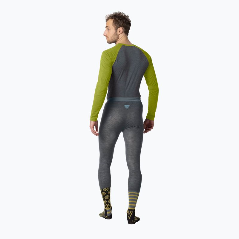 Лонгслів термічний чоловічий DYNAFIT Tour Light Merino golden lime 3