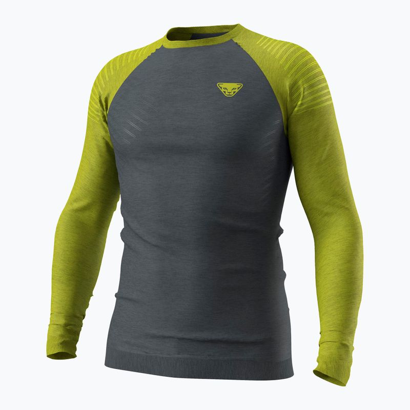 Лонгслів термічний чоловічий DYNAFIT Tour Light Merino golden lime 4