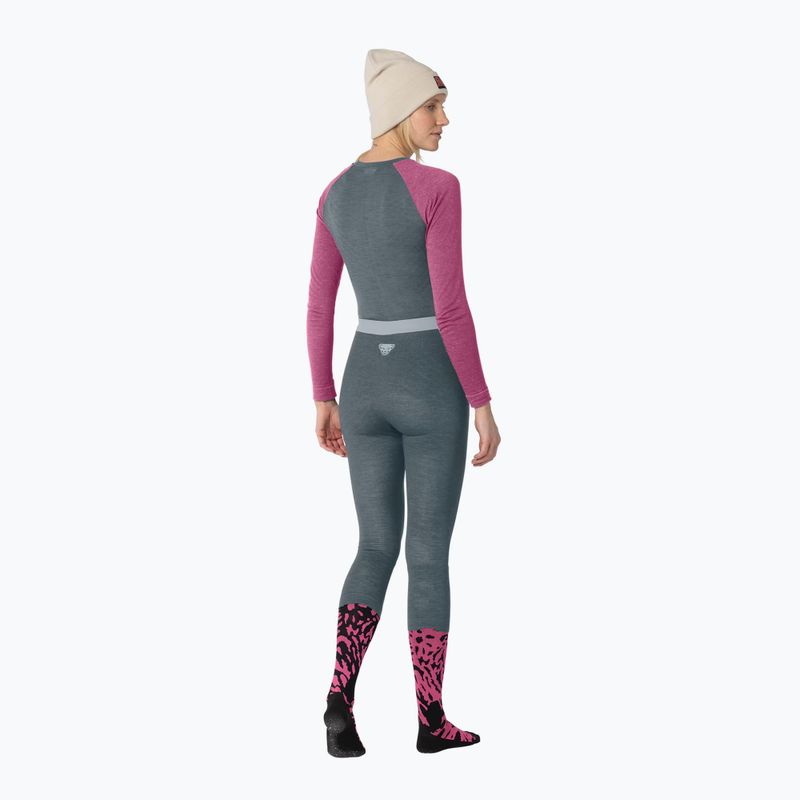 Жіноча термоактивна кофта DYNAFIT Tour Light Merino magenta 3