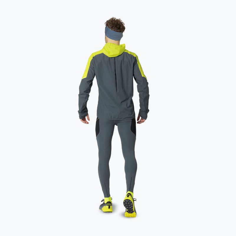 Куртка для бігу чоловіча DYNAFIT Alpine Wind ultra yellow 3