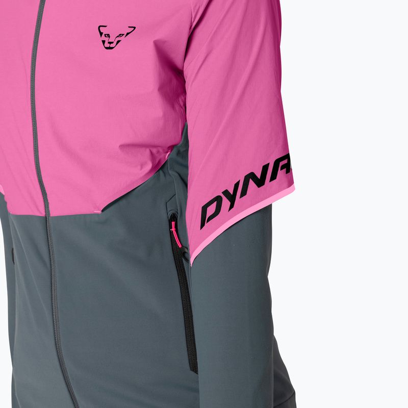 Куртка для бігу жіноча DYNAFIT Alpine Hybrid magenta 5