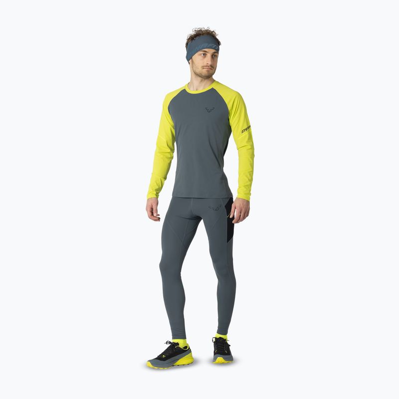 Лонгслів для бігу чоловічий DYNAFIT Alpine Pro ultra yellow/0720 2
