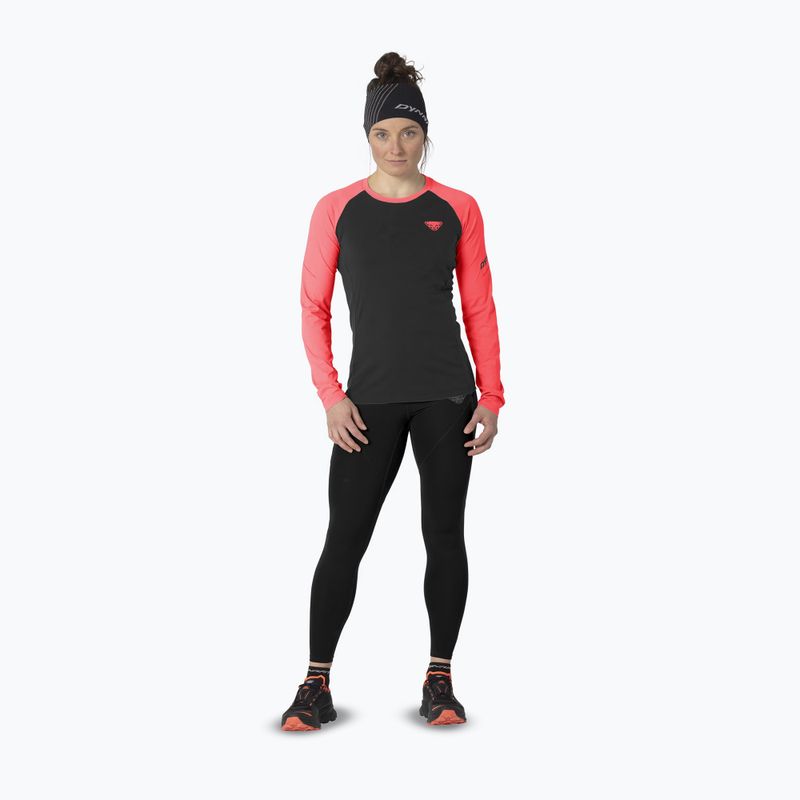 Лонгслів для бігу жіночий DYNAFIT Alpine Pro ultra coral/0936 2