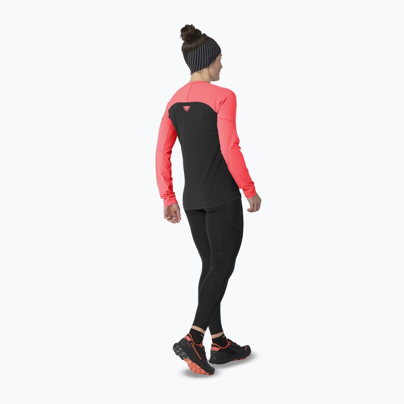 Лонгслів для бігу жіночий DYNAFIT Alpine Pro ultra coral/0936 3