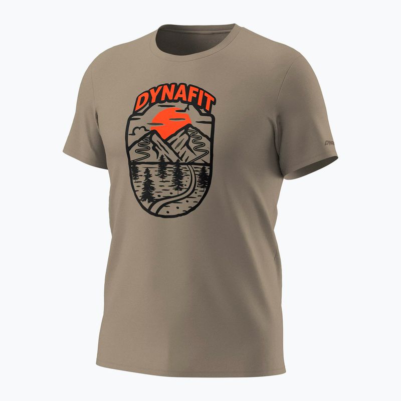 Футболка чоловіча DYNAFIT Graphic CO fallen rock/horizon 4