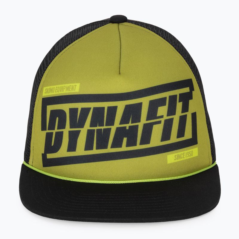 Кепка DYNAFIT Graphic Trucker golden lime/tabloid 2
