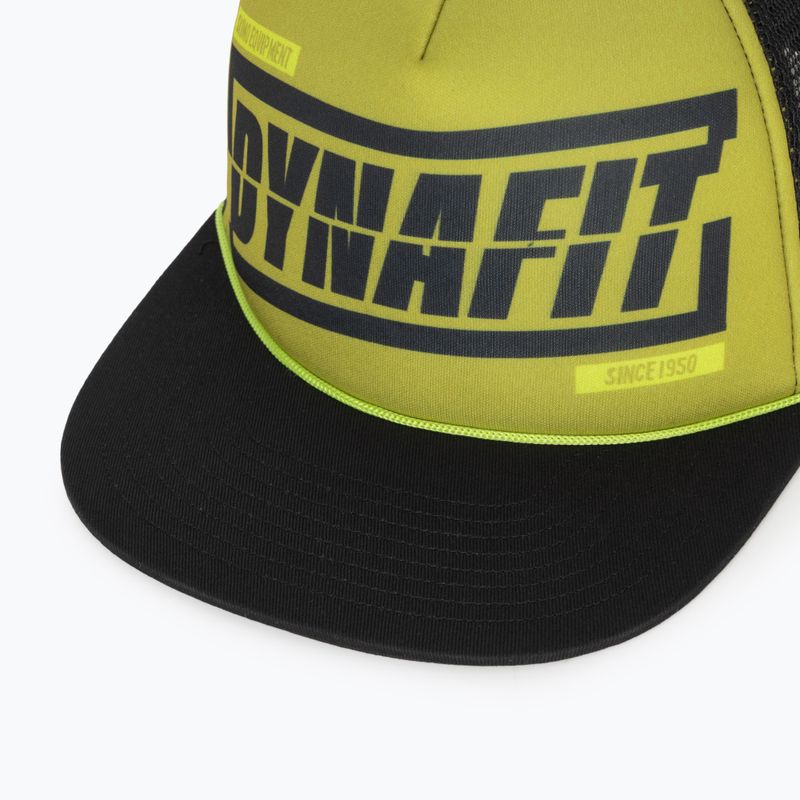 Кепка DYNAFIT Graphic Trucker golden lime/tabloid 3