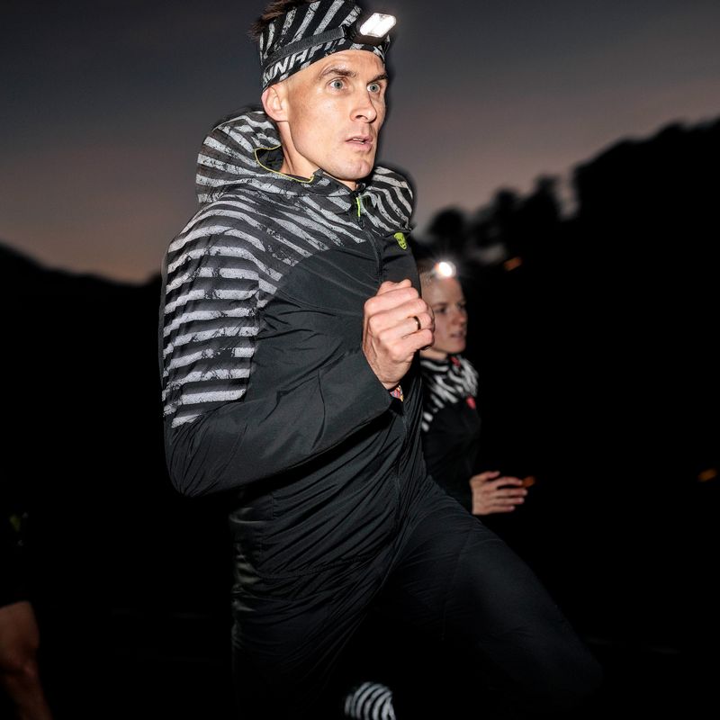 Куртка для бігу чоловіча DYNAFIT Trail Reflective Wind black out/5A30 9