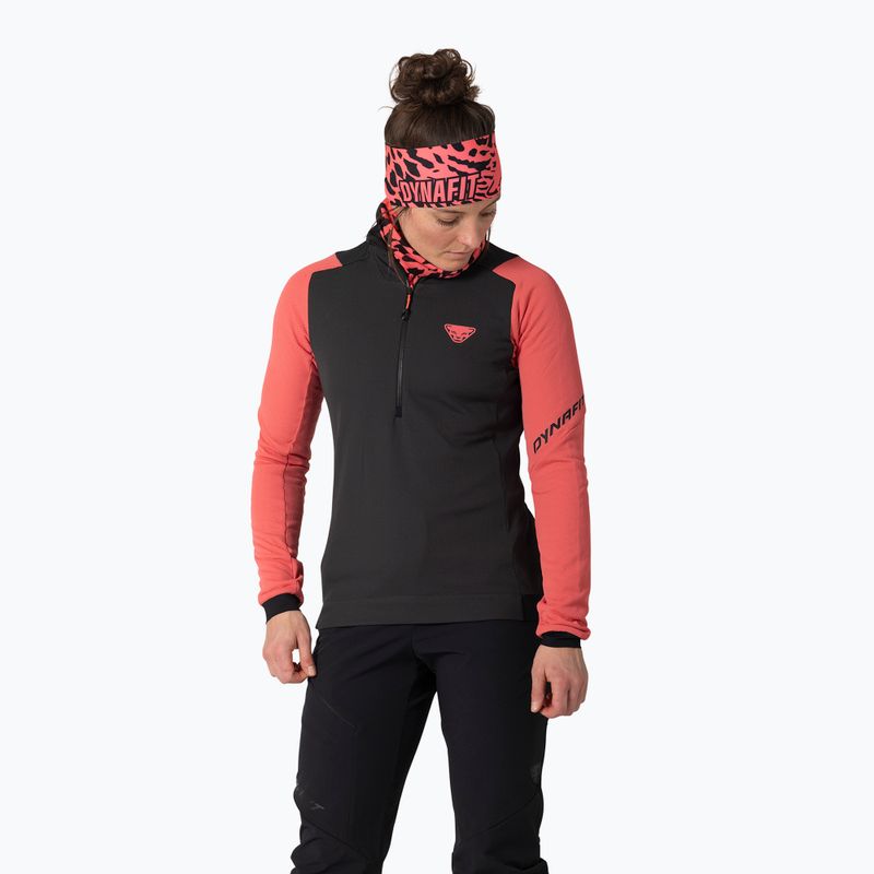 Кофта гірська жіноча DYNAFIT Blacklight Thermal 1/2 Zip cabana